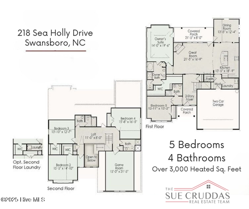 218 Sea Holly Trl, Swansboro, NC, 28584-9025 | Card Image