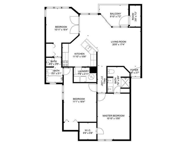 201 - 7310 N Highway 1, Condo with 3 bedrooms, 2 bathrooms and null parking in Cocoa FL | Image 25