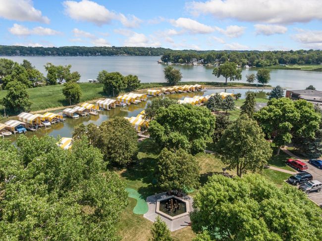 Dock your large boat in this Lake Minnetonka deep water protected cove. | Image 43