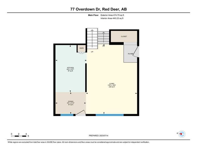 77 Overdown Dr, Home with 3 bedrooms, 1 bathrooms and 2 parking in Red Deer AB | Image 29