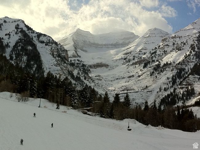 Mt. Timpanogos and ski slopes below | Image 35
