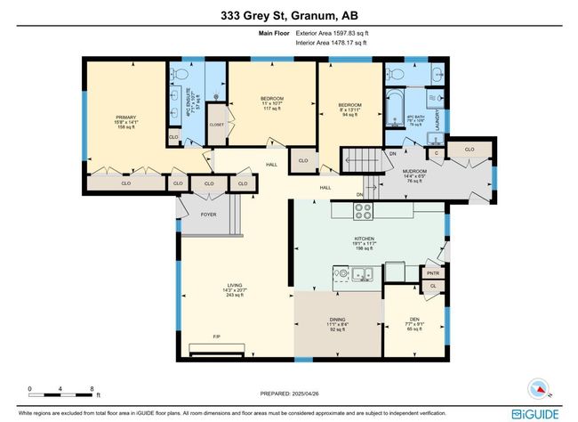 333 Grey St, House other with 3 bedrooms, 3 bathrooms and 6 parking in Granum AB | Image 48
