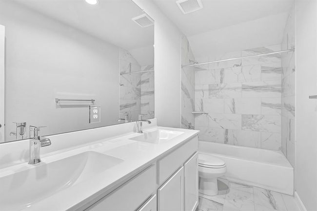 This photo is for illustrative purposes only and is not to be considered an exact replica of the finished home. Rendering does not match the finished product in terms of features, colors, landscaping, etc. Pricing, specifications, square footage and materials are subject to change at any time and without notice. | Image 9
