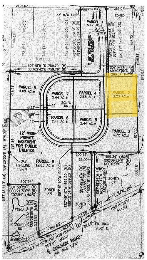 Lot 2 Misty Meadow Road, Genoa Township, MI, 48843 | Card Image