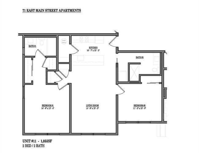 This is the floor plan for unit #301. | Image 38