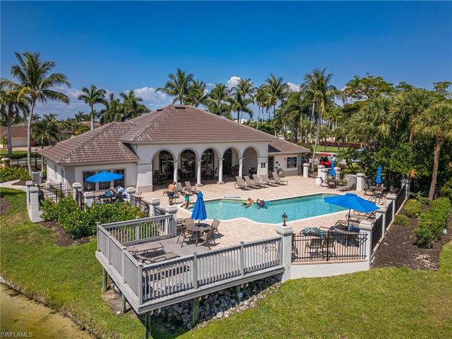 View of pool with a patio and a lawn | Image 42