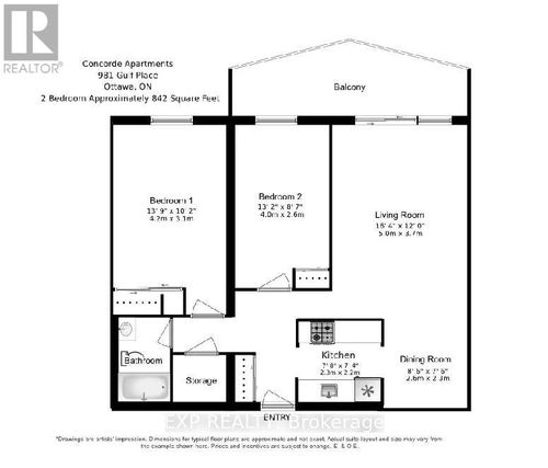 611-981 Gulf Pl, Ottawa, ON, K1K3X9 | Card Image