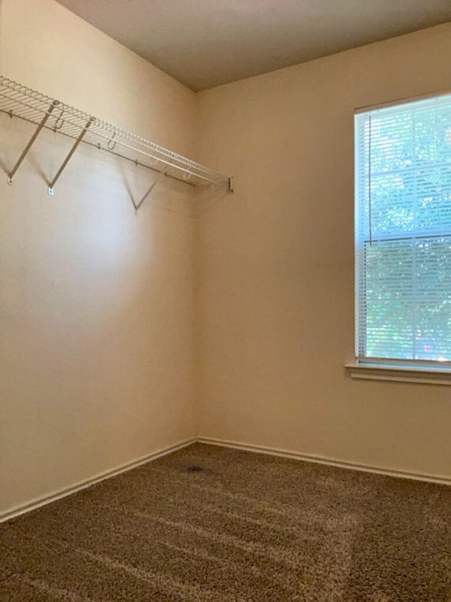 Walk in closet featuring carpet and window | Image 22