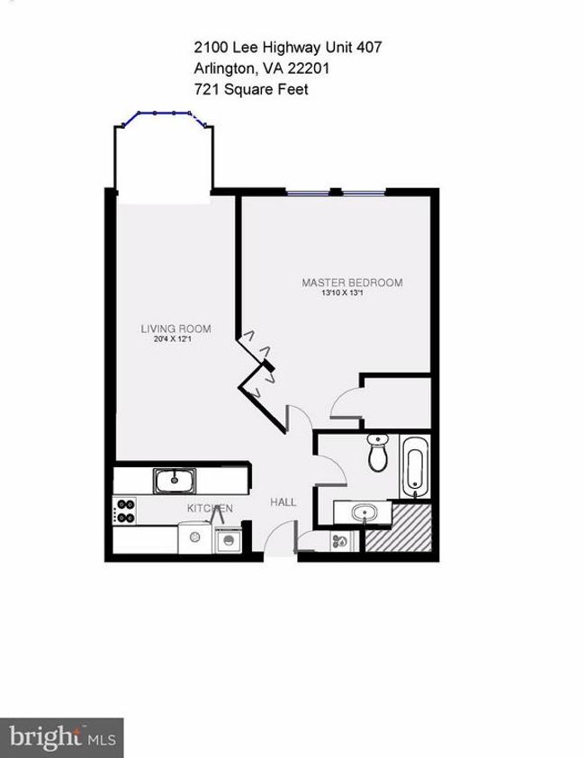 APT-407 - 2100 Langston Blvd, Condo with 1 bedrooms, 1 bathrooms and null parking in ARLINGTON VA | Image 22