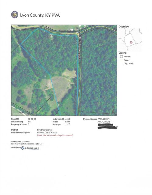 000 Birdie Bannister Road, Eddyville, KY, 42038 | Card Image