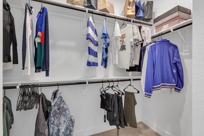 Walk in closet with carpet | Image 30
