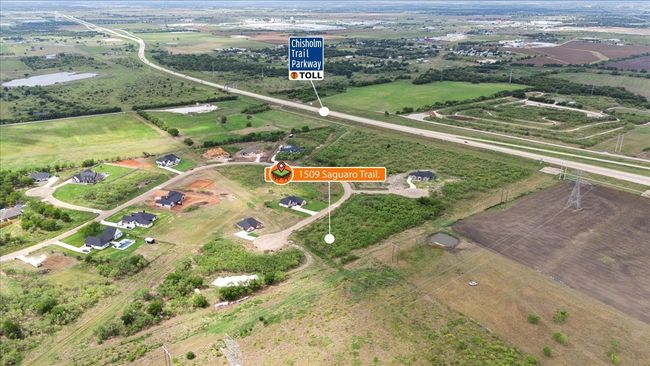 Aerial view of property's location with rural landscape | Image 4