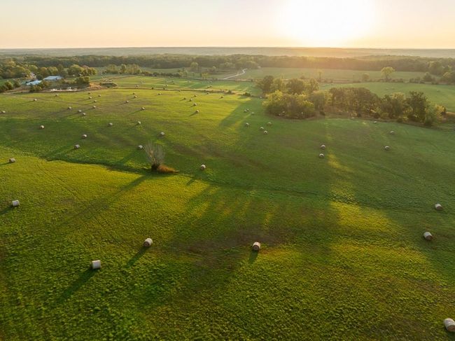 Aerial view at dusk featuring a rural view | Image 35