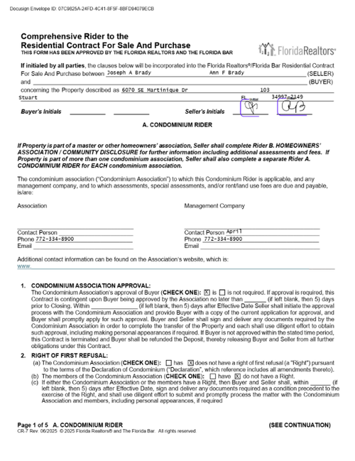 103-6070 Se Martinique Dr, Stuart, FL, 34997-8131 | Card Image