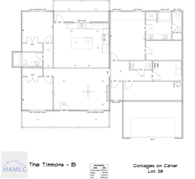 54 Cottage Loop, House other with 3 bedrooms, 3 bathrooms and 2 parking in Midway GA | Image 21
