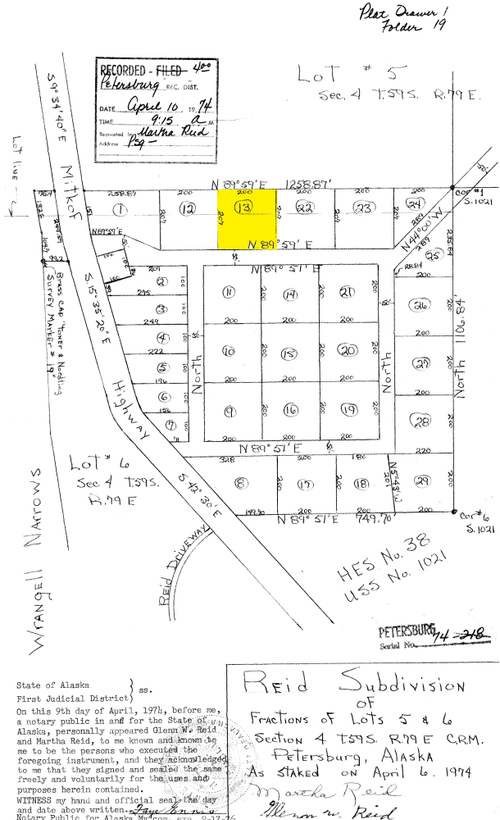 306 S Hungerford Hill Rd, Petersburg, AK, 99833-0120 | Card Image