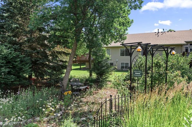 Lovely little community garden around back. | Image 41
