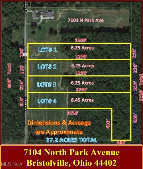 7104 N Park Ave, Bristolville, OH, 44402-9734 | Card Image