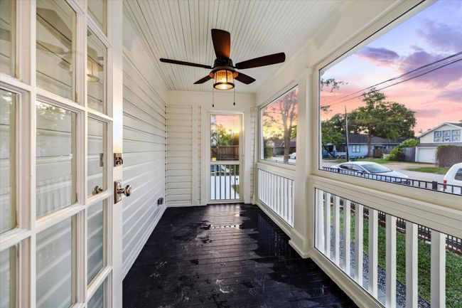 Screened/covered patio off of the living room | Image 37