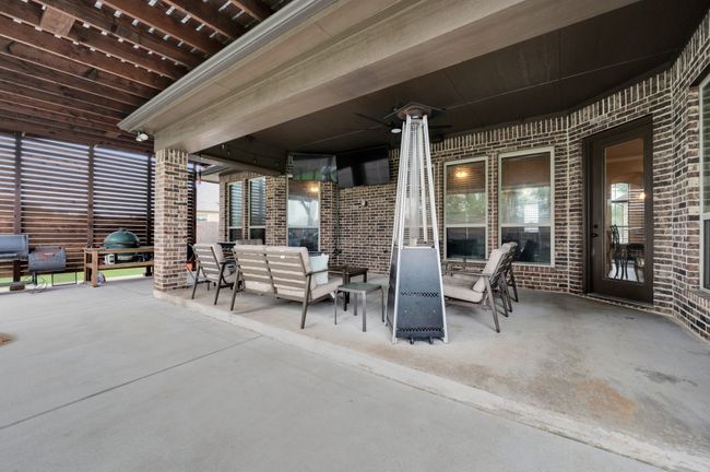 View of patio / terrace featuring an outdoor hangout area and a grill | Image 27