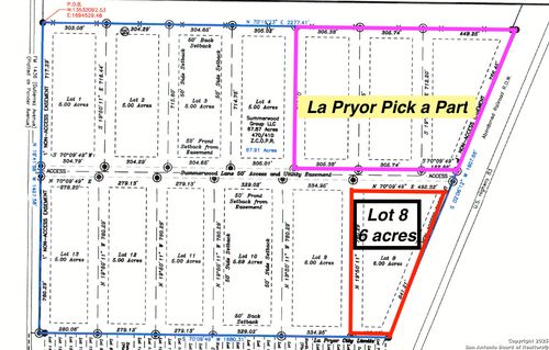 LOT 8 Summerwood Lane, La Pryor, TX, 78872 | Card Image