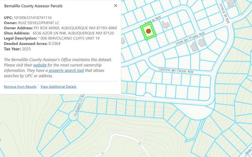 6536 Azor Lane Nw, Albuquerque, NM, 87120 | Card Image