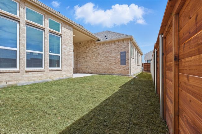 View of yard featuring fence | Image 29
