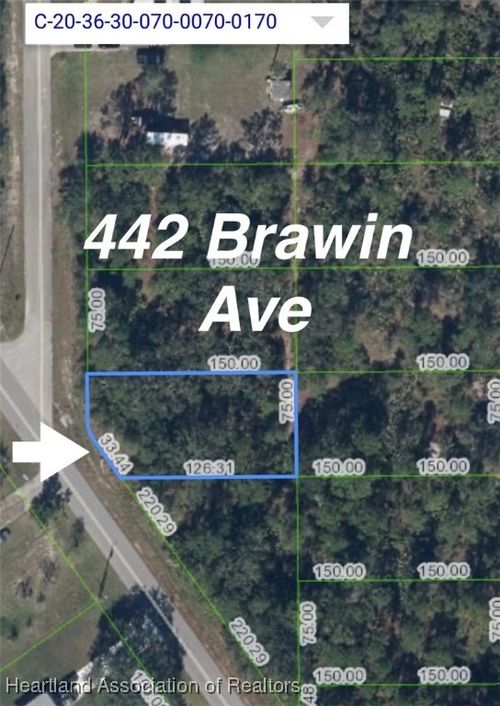 442 Brawin Avenue, Lake Placid, FL, 33852 | Card Image