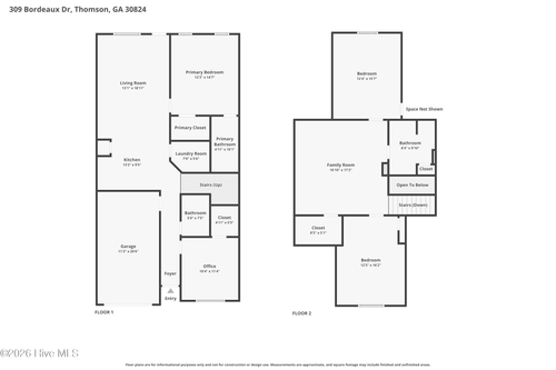 309 Bordeaux Dr, Thomson, GA, 30824-7668 | Card Image