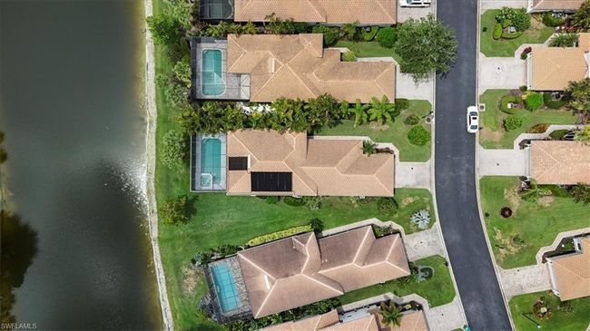 Aerial overview of property's location with a pool area | Image 35