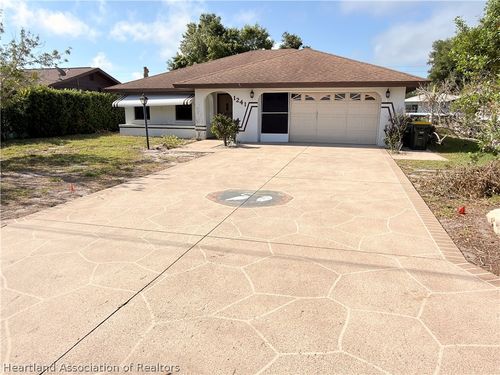 1241 Shamrock Drive, Sebring, FL, 33875 | Card Image