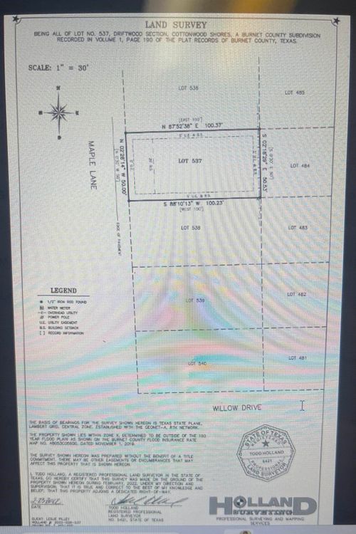 707 Maple Ln, Cottonwood Shores, TX, 78657-9310 | Card Image