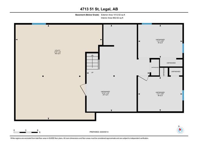 4713 51 St, House other with 3 bedrooms, 2 bathrooms and 4 parking in Legal AB | Image 66