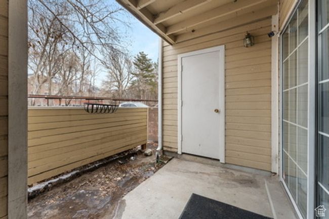 Entrance to property with a patio area | Image 7