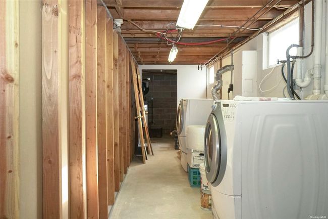 Basement with interior access featuring washer / dryer | Image 16