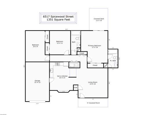 6517 Spicewood St, Wilmington, NC, 28405-7791 | Card Image