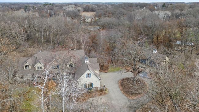 House, driveway circle giving access to both the attached and detached garages. | Image 63