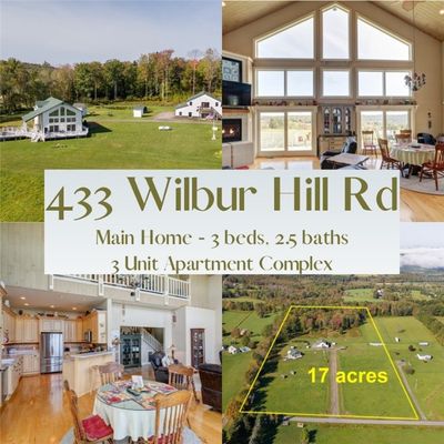 433 Wilbur Hill Road, House other with 3 bedrooms, 2 bathrooms and null parking in Butternuts NY | Image 1