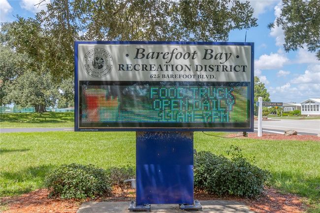 641 Hyacinth Cir, House other with 2 bedrooms, 2 bathrooms and null parking in Barefoot Bay FL | Image 27