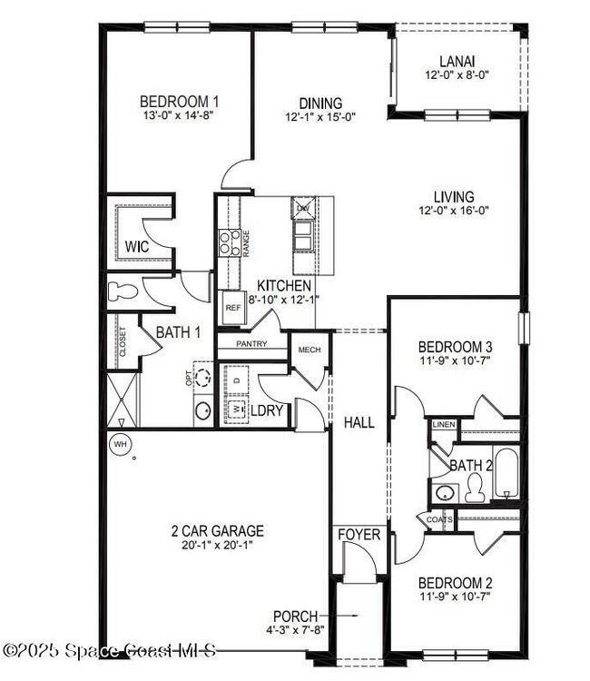 1232 Mycroft Dr, House other with 3 bedrooms, 2 bathrooms and null parking in Cocoa FL | Image 32