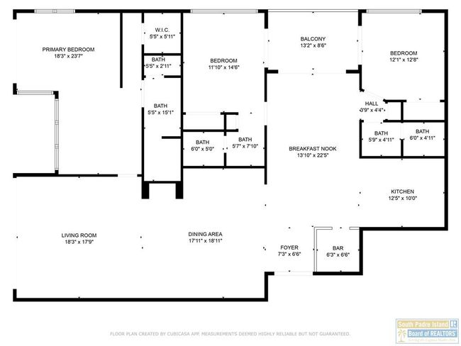 1216 - 310 Padre Blvd, Condo with 3 bedrooms, 3 bathrooms and null parking in South Padre Island TX | Image 29