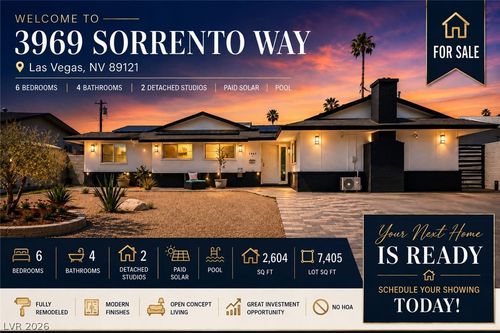 3969 Sorrento Way, Las Vegas, NV, 89121-6135 | Card Image