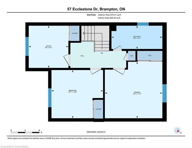 57 Ecclestone Dr, House other with 3 bedrooms, 2 bathrooms and 4 parking in Brampton ON | Image 45