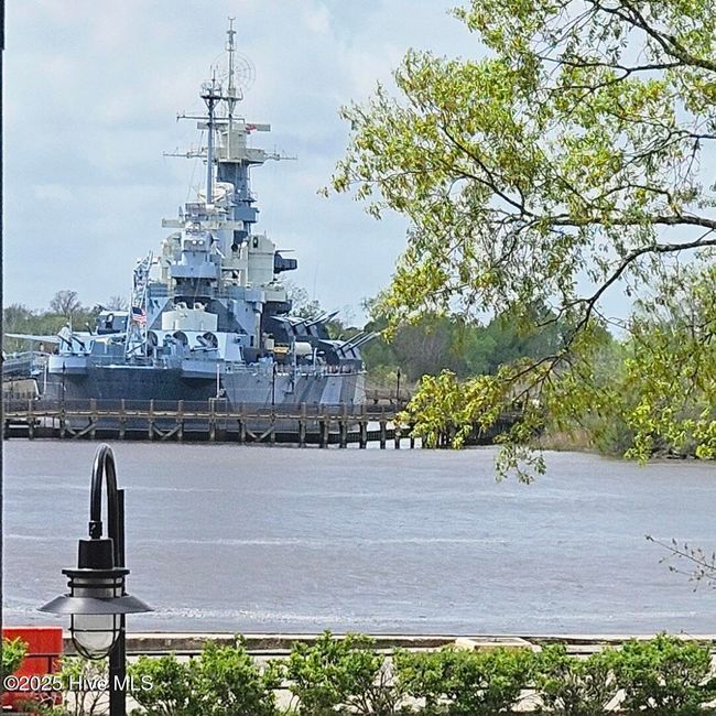 Bold Water Views: Cape Fear River & USS NC Battleship | Image 17
