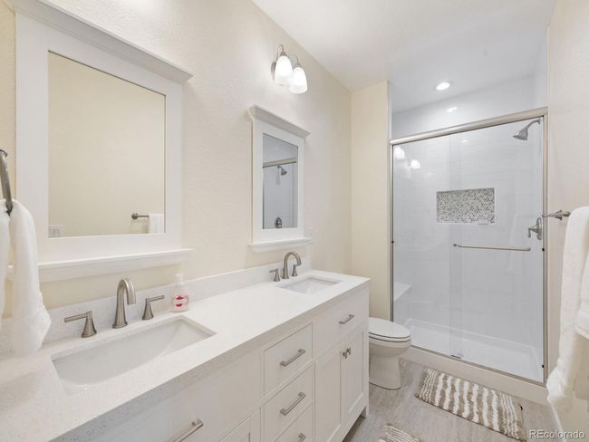 Dual vanity lower level bathroom | Image 28