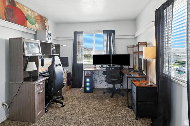 Office space featuring carpet floors and baseboards | Image 25