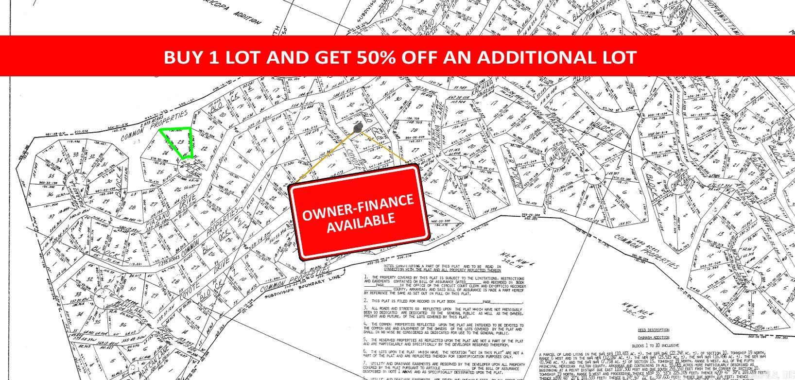 Land in Cherokee Village 3