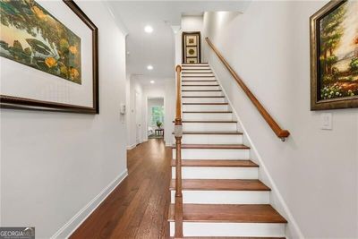 617 Nottaway Lane, Townhouse with 4 bedrooms, 3 bathrooms and null parking in Alpharetta GA | Image 3