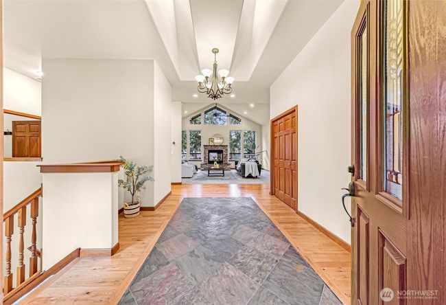 Entrance to the main living, downstairs to the left. | Image 4