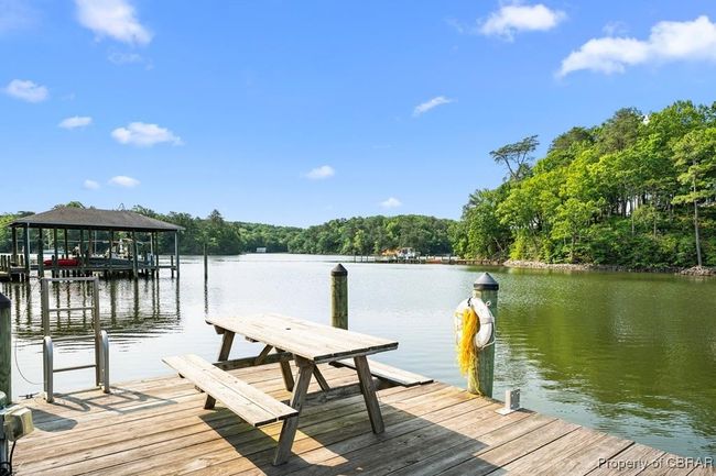 Dock area with a water view | Image 45